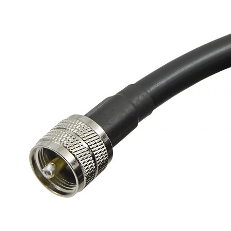 Кабельная сборка UHF-male - 10 метров RG-213 - UHF-male фото 2