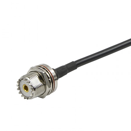 Кабельная сборка UHF-male (PL-259) - 3 метра RG-58 - UHF-female (SO-239) фото 3