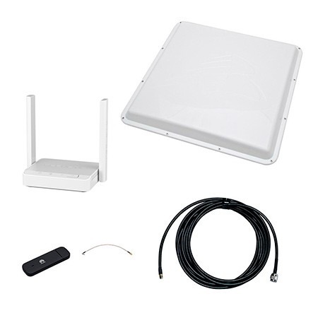 Комплект 3G/4G Дача-Максимум (Роутер WiFi, модем, кабель 5м, антенна 3G/4G 20 дБ) фото 1 | GSM-Репитеры.РУ Комплект 3G/4G Дача-Максимум (Роутер WiFi, модем, кабель 5м, антенна 3G/4G 20 дБ) фото 1