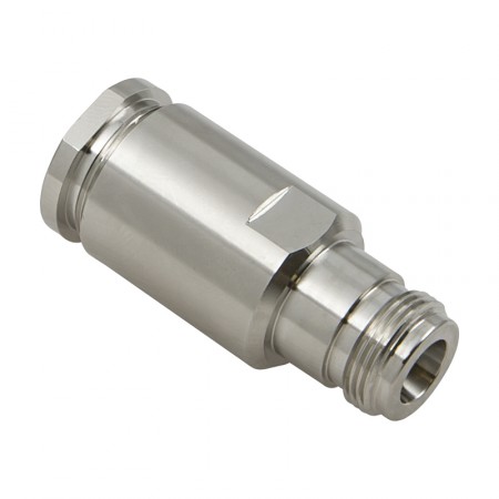 Разъём N-212C/10D (N-female, прижимной, на кабель 10D, цанга) фото 3