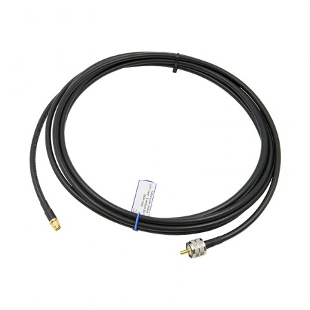 Кабельная сборка UHF-male - 5 метров 5D-FB - SMA-male фото 1