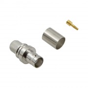 Разъём B-211/8D (BNC-female, обжимной, на кабель 8D) Разъём B-211/8D (BNC-female, обжимной, на кабель 8D)