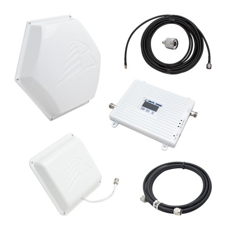 Комплект Baltic Signal для усиления GSM 900, GSM/LTE 1800 и 3G (до 200 м2) фото 1