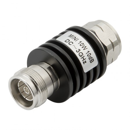 Аттенюатор AT-10M-10W (4.3-10 mini-DIN, 10 дБ, до 10 Вт) фото 3