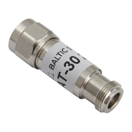 Аттенюатор AT-30N-2W (N-type, 30 дБ, до 2 Вт) фото 3