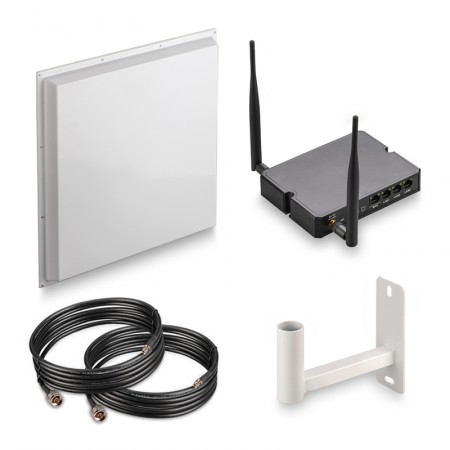 Комплект Kroks KSS20-R4 - WiFi роутер LTE cat.4 с внешней антенной фото 1