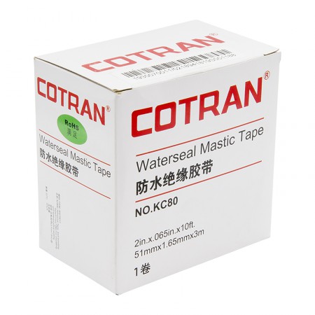 Лента Cotran KC80 51 мм х 1,65 мм х 3 м , резино-мастичная, самослипающаяся фото 3 | GSM-Репитеры.РУ Лента Cotran KC80 51 мм х 1,65 мм х 3 м , резино-мастичная, самослипающаяся фото 3