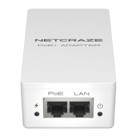 Инжектор питания Netcraze PoE+ Adapter (NPA-150) фото 2 | GSM-Репитеры.РУ Инжектор питания Netcraze PoE+ Adapter (NPA-150) фото 2