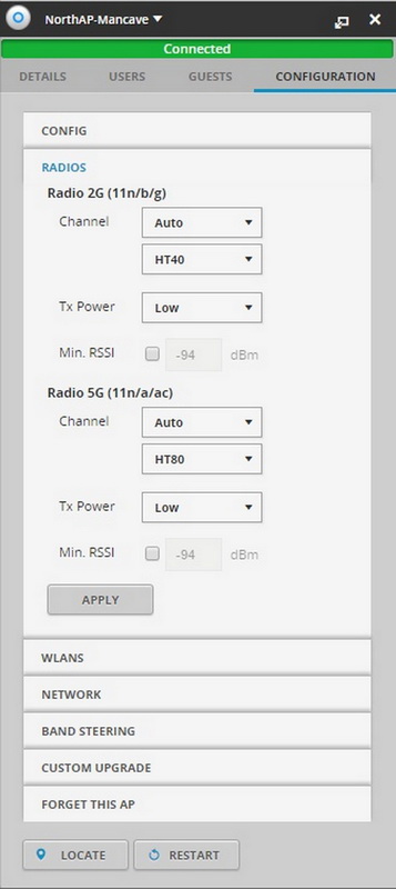 Точка доступа WiFi Ubiquiti UniFi AP AC Lite (2.4 + 5.0 ГГц, 100 мВт)