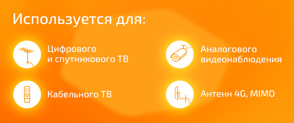 Кабель RG-6U 75 Ом