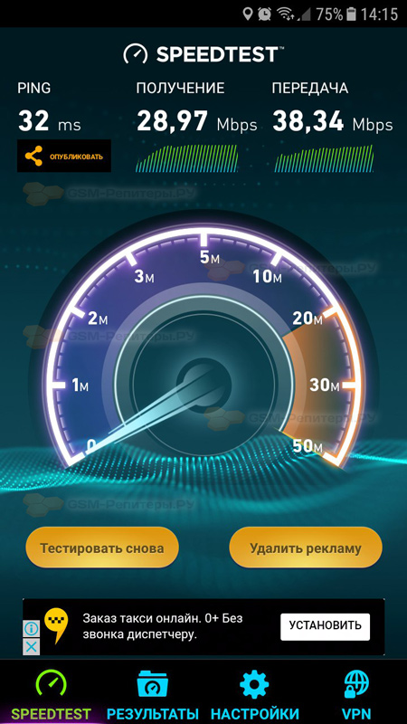 Подключение интернета 4G в д. Решоткино
