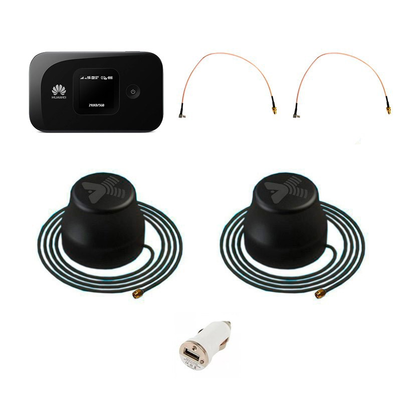 Роутер 3G/4G-WiFi Huawei E5577-321 с двумя антеннами для машины