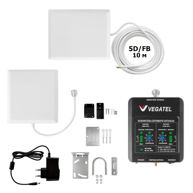 Готовый комплект Vegatel VT-1800/3G-kit